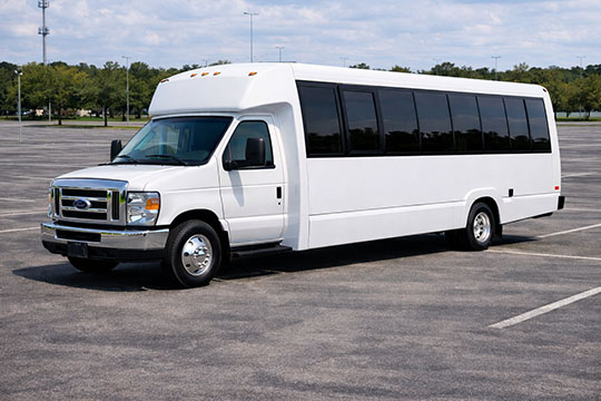 25-passenger minibus available for charter in Sugar Land, TX